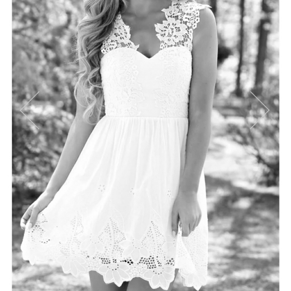 Southern Fried Chics Chapel White Dress